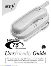 BT FREESTYLE 75 User Manual