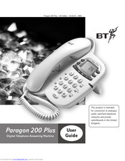 BT PARAGON 200 PLUS User Manual