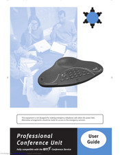 BT PROFESSIONAL CONFERENCE UNIT User Manual