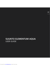 SUUNTO ELEMENTUM AQUA User Manual