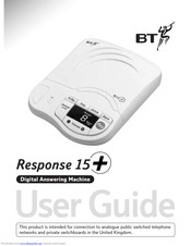 Bt RESPONSE 15 PLUS User Manual
