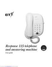 BT RESPONSE 115 User Manual