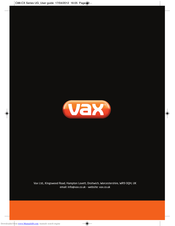 Vax C90-EL SERIES User Manual