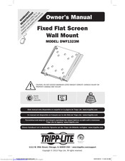 Tripp Lite DWF1323M Owner's Manual