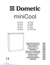 Dometic miniCool EA 3210 Operating Instructions Manual