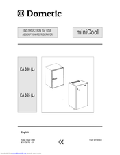 Dometic miniCool EA 335 L Instructions For Use Manual