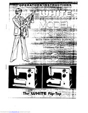 White 510 Operator Instructions Manual