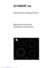 AEG 61300MF-an Operating And Installation Manual