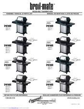 BROIL KING 8675-4 Assembly Manual And Parts List