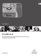 Behringer X V Amp Lx1 X Manuals Manualslib