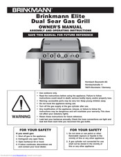 Brinkmann Elite 810-3660-G Owner's Manual
