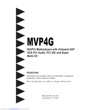 EPOX MVP4G Instructions Manual