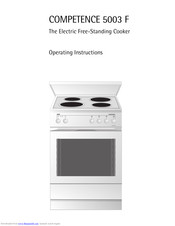 AEG COMPETENCE 5003 F Operating Instructions Manual