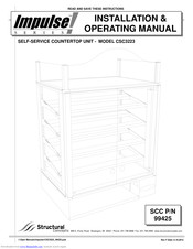 Structural Concepts Impulse CSC3223 Installation & Operating Manual