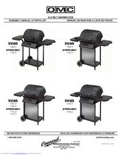 OMC broil-mate 1302-4 Assembly Manual And Parts List