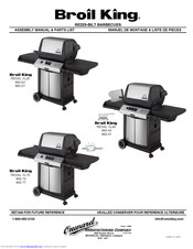 BROIL KING 10084-K74 1205 Assembly Manual And Parts List