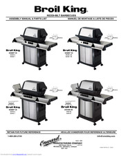 BROIL KING Signet 30 5538-4 B Assembly Manual And Parts List