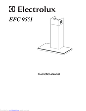 Electrolux EFC 9551 Instruction Manual