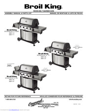 BROIL KING 10084-E60 0406 Assembly Manual And Parts List