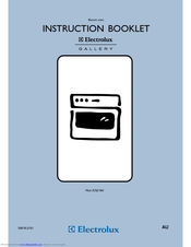 Electrolux EOQ 965 Instruction Booklet
