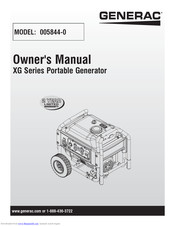 Generac Power Systems 005844-0 Owner's Manual