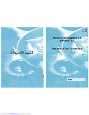 Electrolux EKM90355X Instruction Booklet