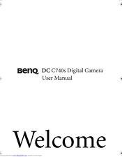 BENQ DC C740S User Manual