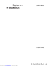 Electrolux GHGL4-4.5 User Manual