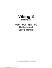 EFA Viking 3 P5MVP3-AT User Manual