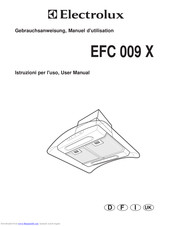 Electrolux EFC 009 X User Manual