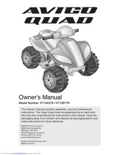 Pacific Cycle AVIGO QUAD KT1042TR Owner's Manual