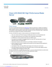 Cisco UCS B440 M2 Specifications
