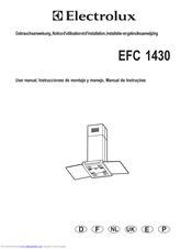Electrolux EFC 1430 User Manual