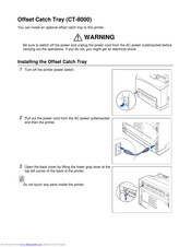 Brother CT-8000 Installation Instructions