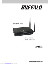 BUFFALO WBMR-G300N Manual