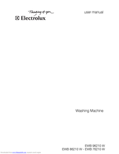 Electrolux EWB 96210 W User Manual