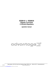 BIAMP EQ281 Operation Manual