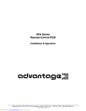 BIAMP ADVANTAGE IWA Series Installation & Operation Manual
