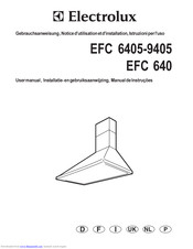 Electrolux EFC 640 User Manual