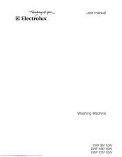 Electrolux EWF106110W User Manual