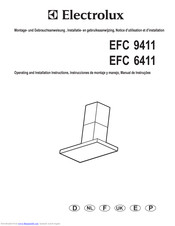 Electrolux EFC 9411 Operating And Installation Instructions