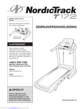 NordicTrack T 17.2 Gebruikershandleiding