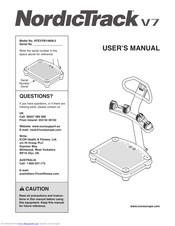 NordicTrack NTEVVB14808.0 Manual