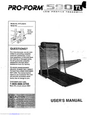 ProForm PFTL59070 Manual