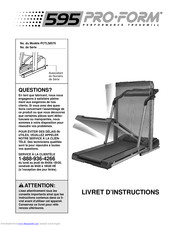 Pro-Form PCTL58570 Livret D'instructions Manual