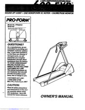 ProForm 622 Exp Owner's Manual