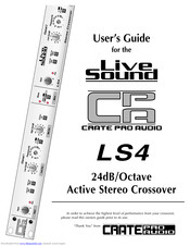 Crate Live Sound LS4 User Manual