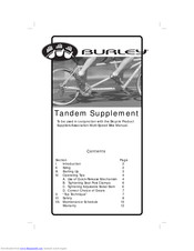 BURLEY Tandem Supplement Manual