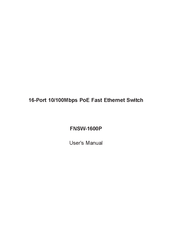 Planet FNSW-1600P User Manual