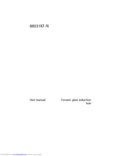 AEG-Electrolux 88031KF-N User Manual